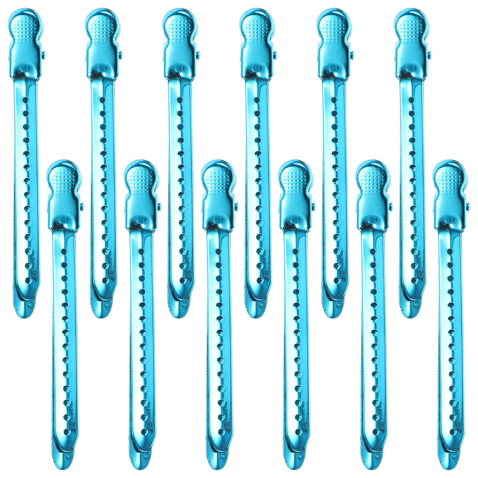 

12 шт., заколки для волос для салона, зажимы для укладки, без следов, парикмахерские аксессуары, разные цвета, парикмахерские заколки для волос