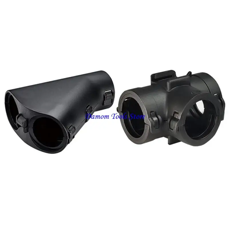 57BE Vehicle Wiring Branch Connection Clamp Part with Split Open Y Conduit Form, Nylon Housing for Harness Split Service Work,