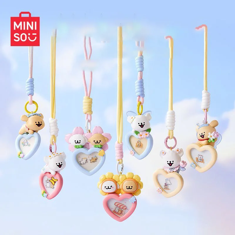 

MINISO Sanrio Line щенок автомобиль ароматерапия слепая коробка кулон подарки для девочек мультфильм подарок на день рождения модный тренд дезодорирующий