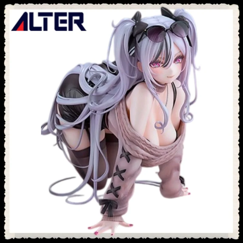 En stock 100% original Alter 1/7 Azur Lane Elbe Pure Villainess Ver. Figura de Anime de PVC ABS, Estatua Coleccionable, Modelo de Juguete de 130 mm