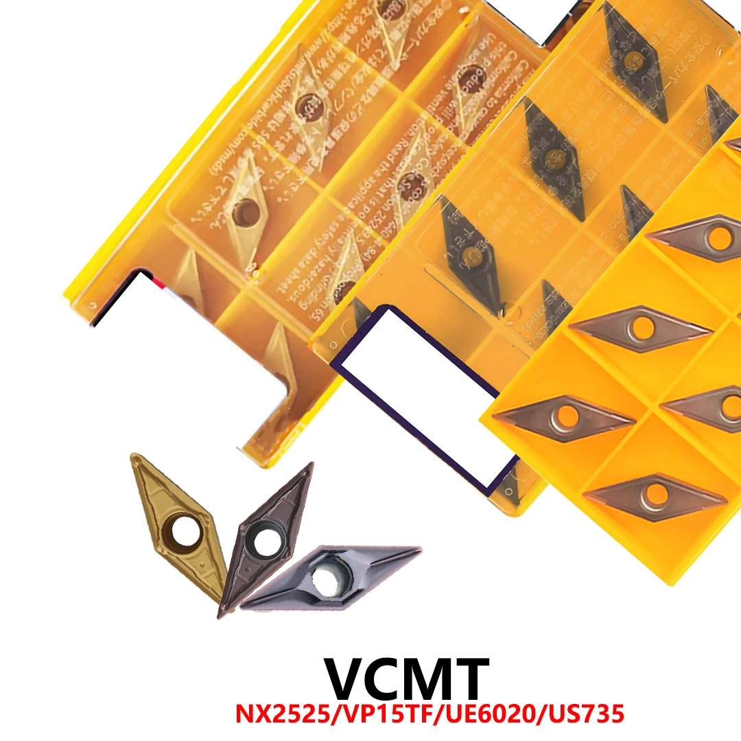 

Оригинальный VCMT 080202 VCMT080204 VCMT110302 VCMT110304 VCMT110308 VCMT160404 VCMT160408 MV FM VP15TF UE6020 твердосплавные вставки инструменты