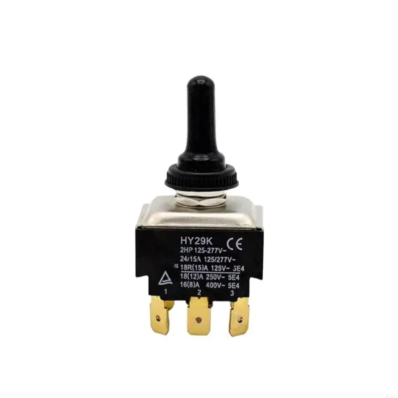 

F26C HY29K 9 Terminals Button Switches 3 setting & Home Electrical Accessory Simple Installs for Advanced Circuit Management