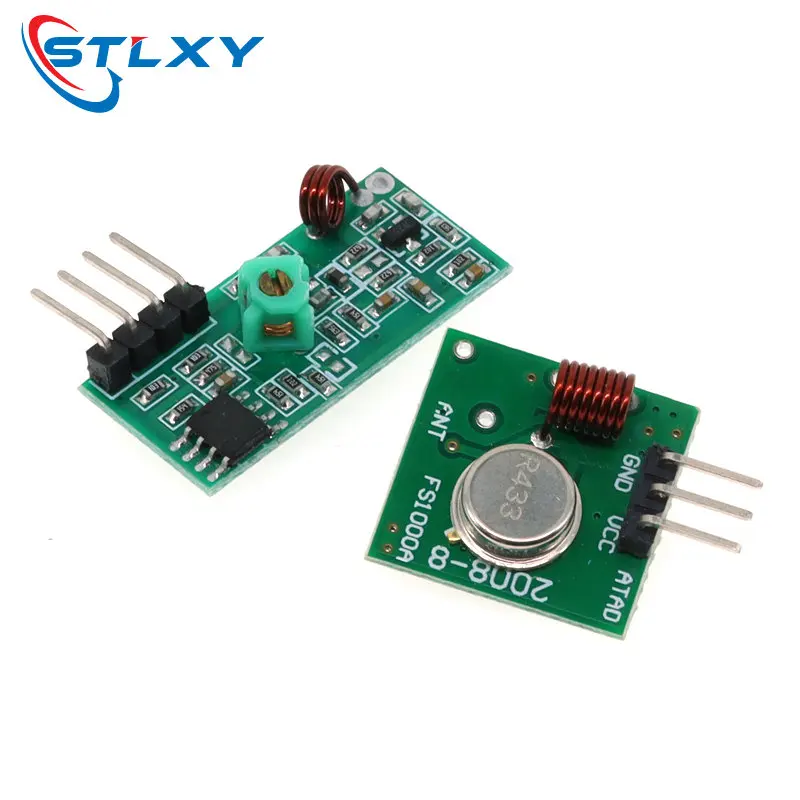 Smart Electronics 433Mhz RF transmitter and receiver Module link kit For arduino/ARM/MCU WL diy 315MHZ/433MHZ wireless