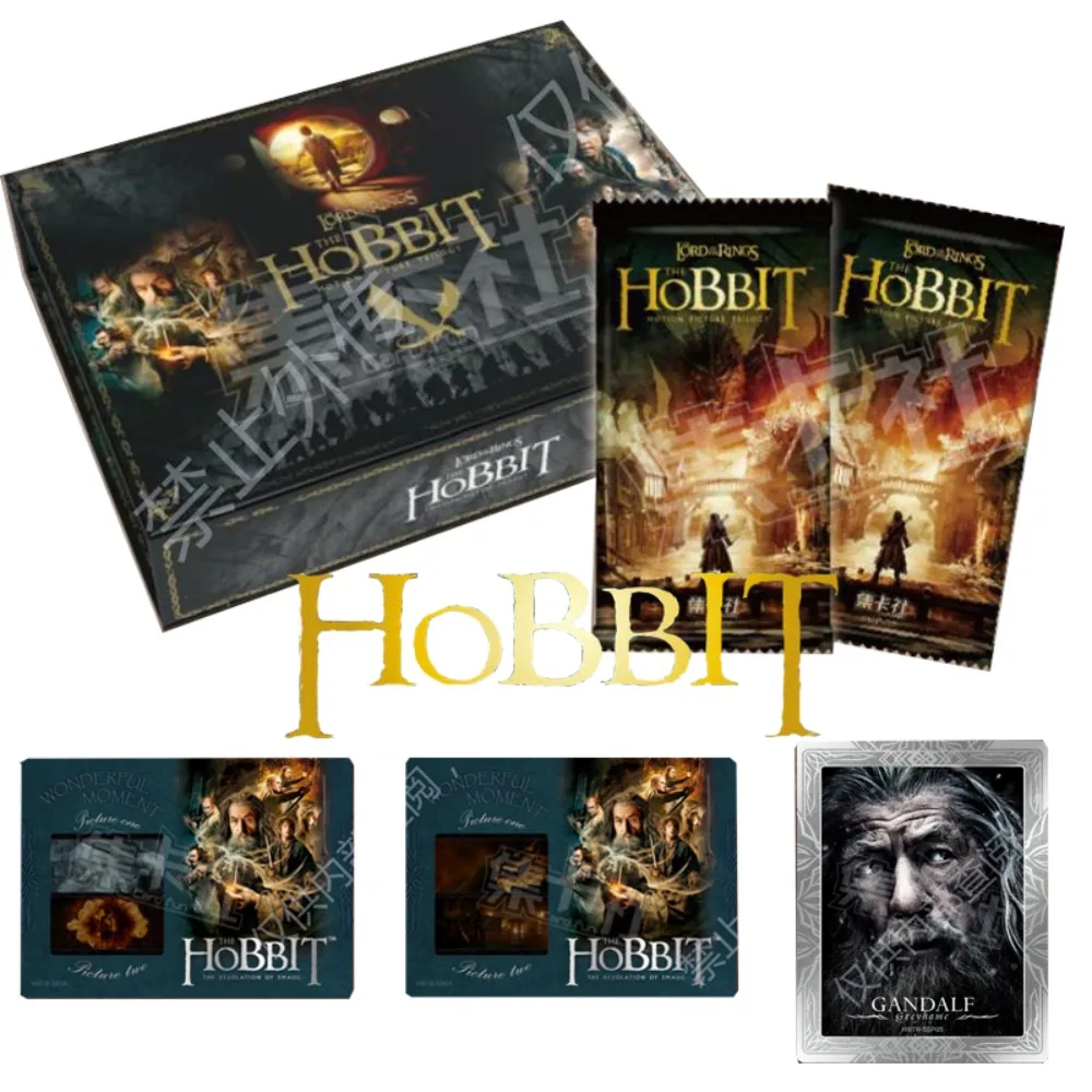 

The Hobbit Collection Card For Child Fantastic Adventure Characters Gandalf Bilbo Baggins Gollum Limited Movies Card Kids Gifts