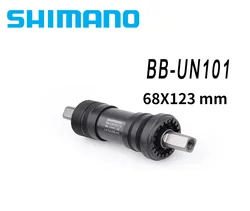 SHIMANO BB-UN101 Square Type Bottom Bracket Axle length/shell width (mm)LL123 68/73 bearing square bottom bracket