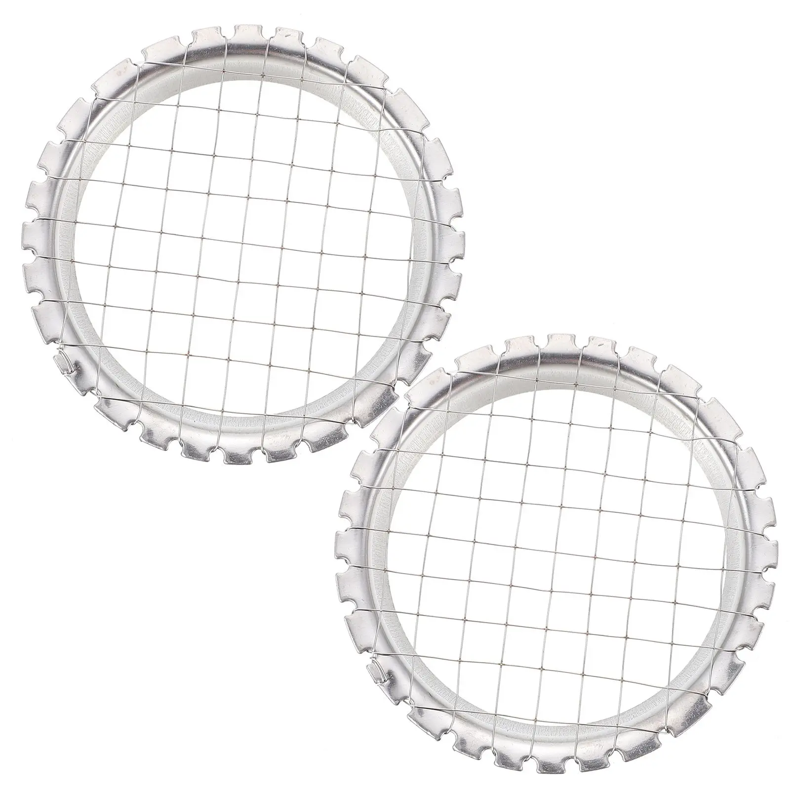 

2Pcs Stainless Steel Egg Potato Tomato Slicer Chopper Kitchen Tool Dishwasher Safe Easy Use Fruit Vegetable