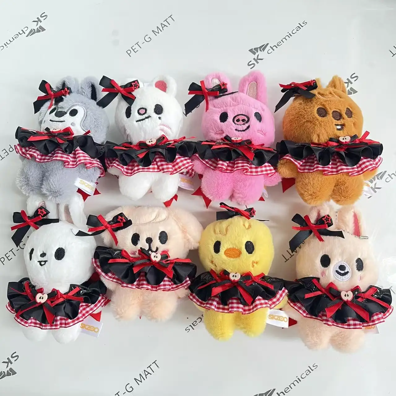 

SKZOO Plush Keychain Stray Kids Plush Toys Bubble Rock Felix Keychain Pendant Children's Creative Toys