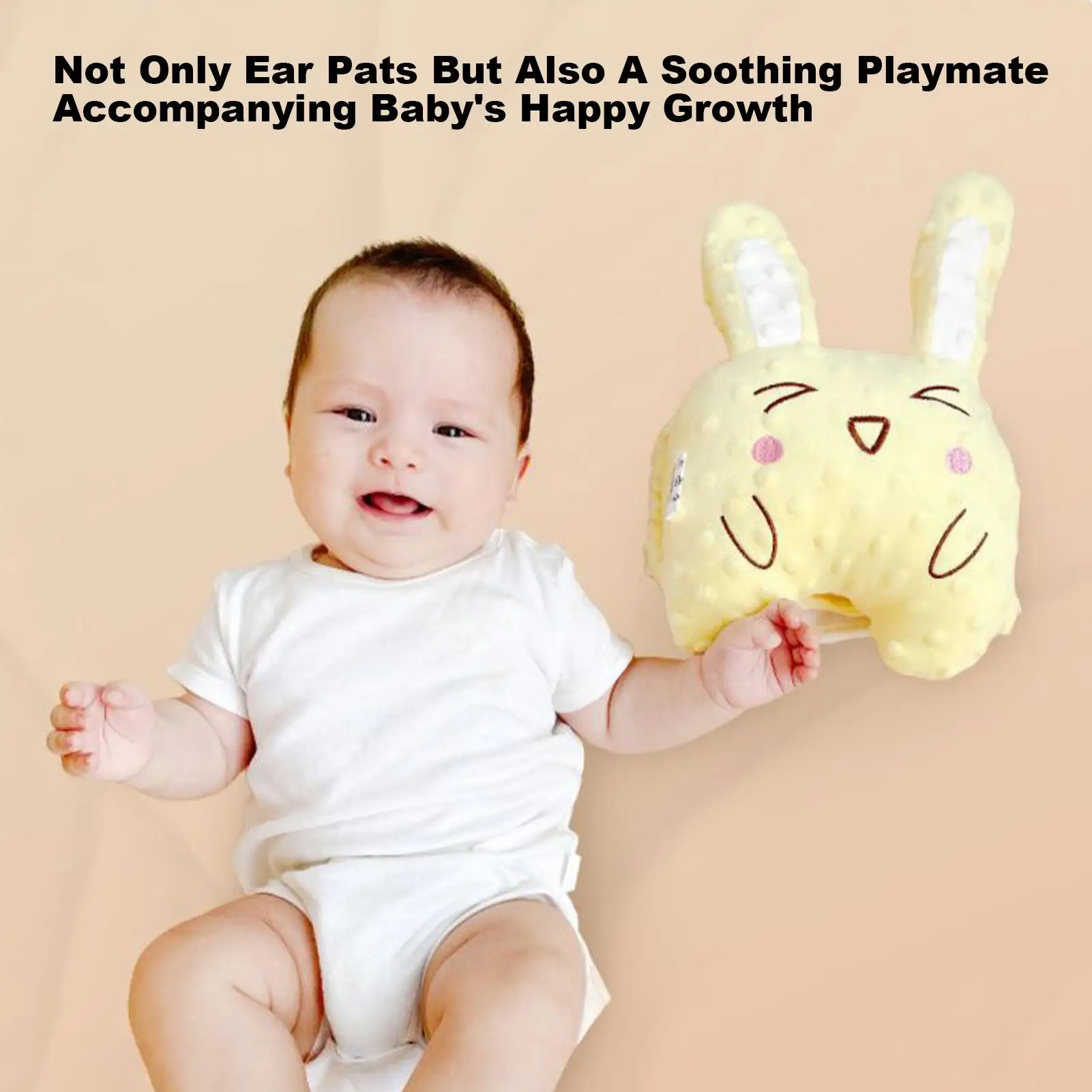 Baby Soother Rabbit Soothing Doll Baby Sleeping Patter Adjustable Vibration Modes Sleep Aid For Nursery Bedtime Crib Boys Girls