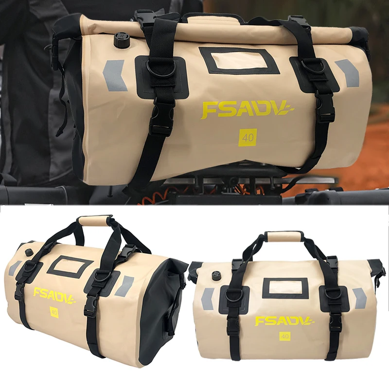 FSADV motorcycle waterproof bag knight motorcycle travel equipment long-distance riding rear seat luggage rear