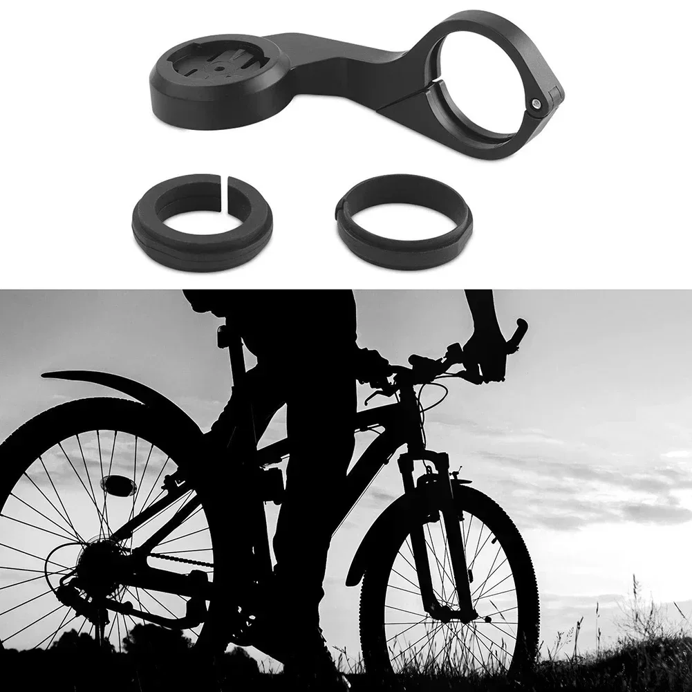 Black CooSpo Bicycle Computer Mount for Garmin Edge, iGPSPORT Cycling GPS Mount, Easy Installation, Secure Lock