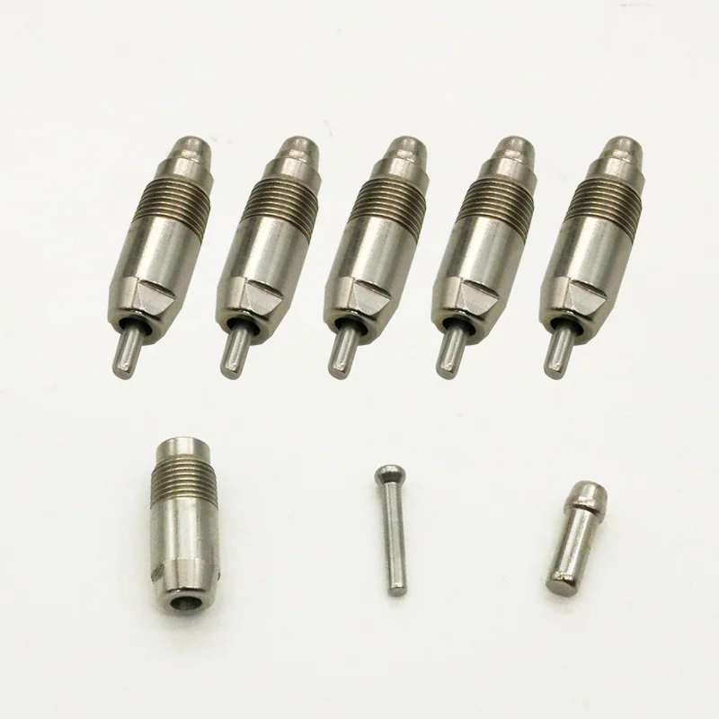 5pcs Stainless Steel Chicken Rabbit Nipple Drinkers Used For Chicken Quail Birds Parrot Etc Poultry Farms Poultry Feeding Equip