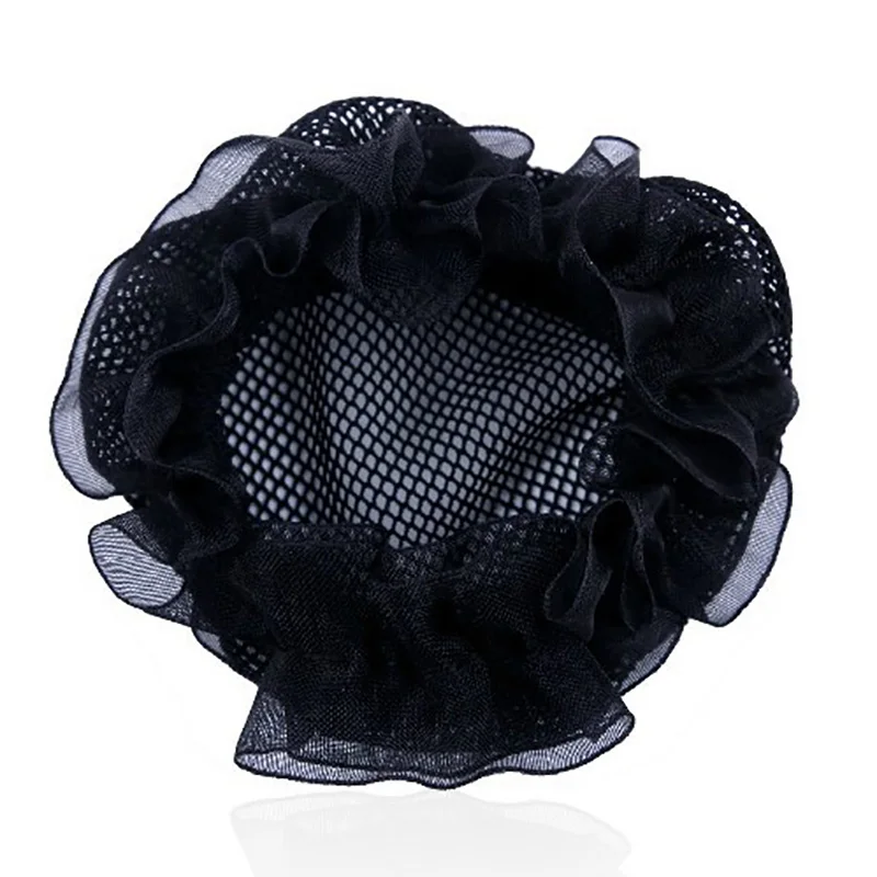 Elastic Hair Nets for Women (2 Pieces) - usage example
