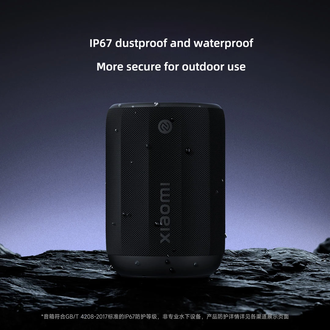 Xiaomi Bluetooth Speaker Mini Portable Stereo Surround Wireless Speaker Outdoor Sound IP67 Waterproof App Smart Control