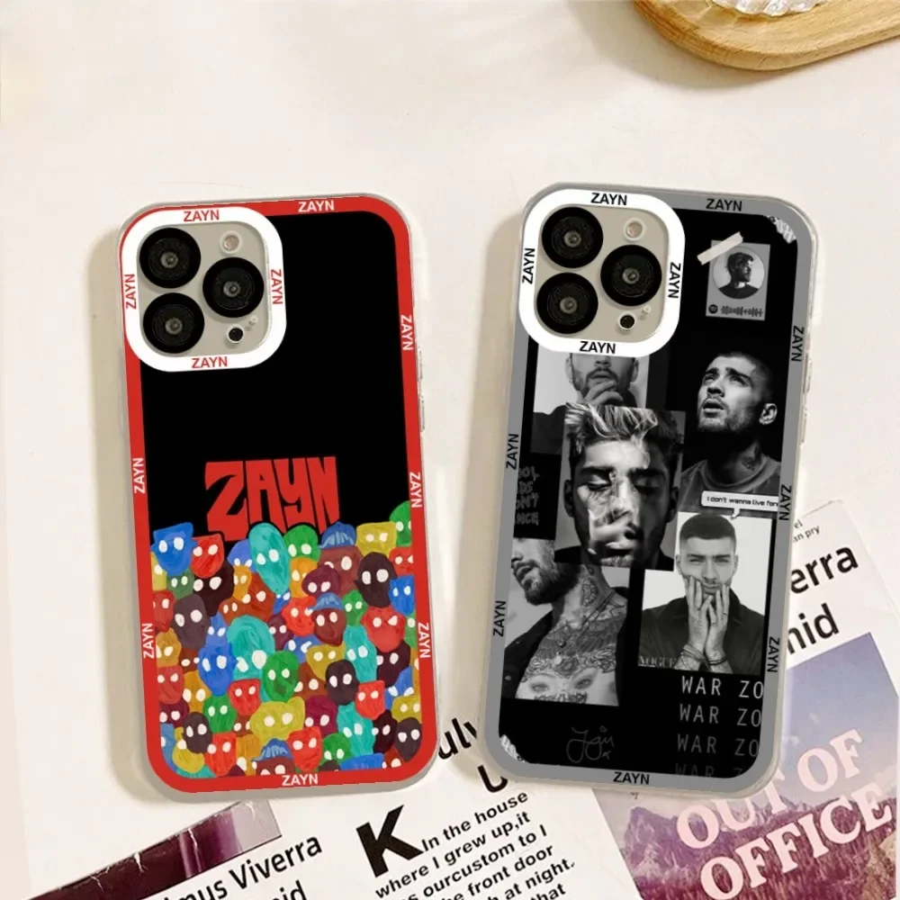 Singer Zayn Malik Phone Case For IPhone 11 12 13 Mini Pro Max 14 Pro Max Iphone15 15promax Case Shell Funda Cover