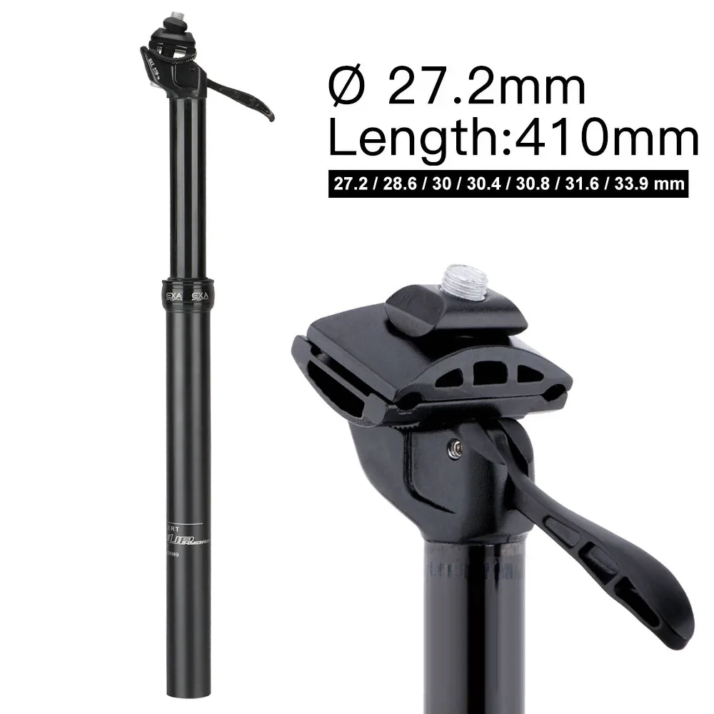 Mtb Dropper Seatpost Manually Adjustable Height 27.2/30.9/31.6mm Hydraulic Telescopic Leve Control Cantilever for Mountain Bike