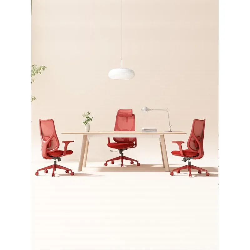 Office chair, comfortable sedentary computer chair, ergonomic back support e-sports chair