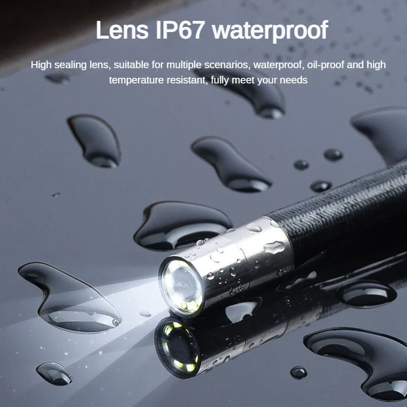 Ultra Clear Industrial Rigid Endoscope Mini Camera Auto Repair Pipe H.264 Video Compression Competitive Endoscopy Device Price