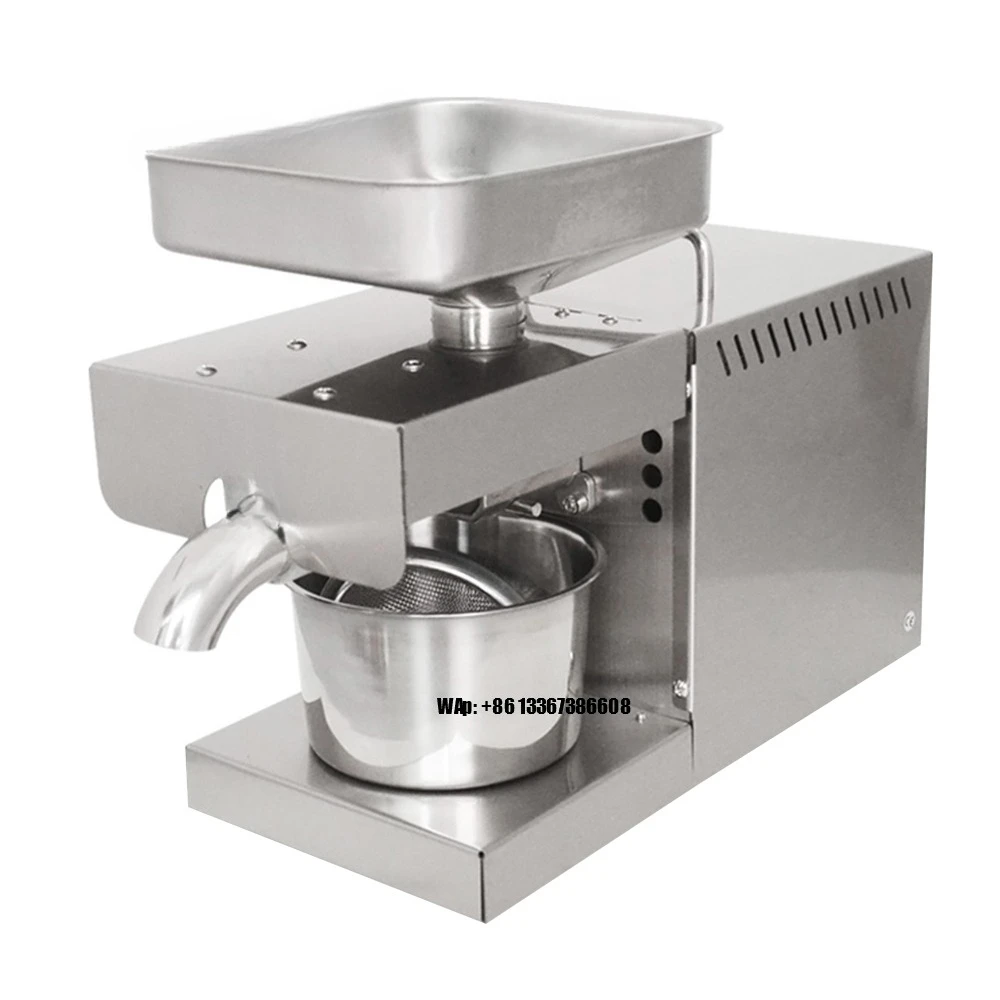 

Commercial Home Screw Oil Press Machine Sunflower Ground Nuts Cooking Oil Processing Machines