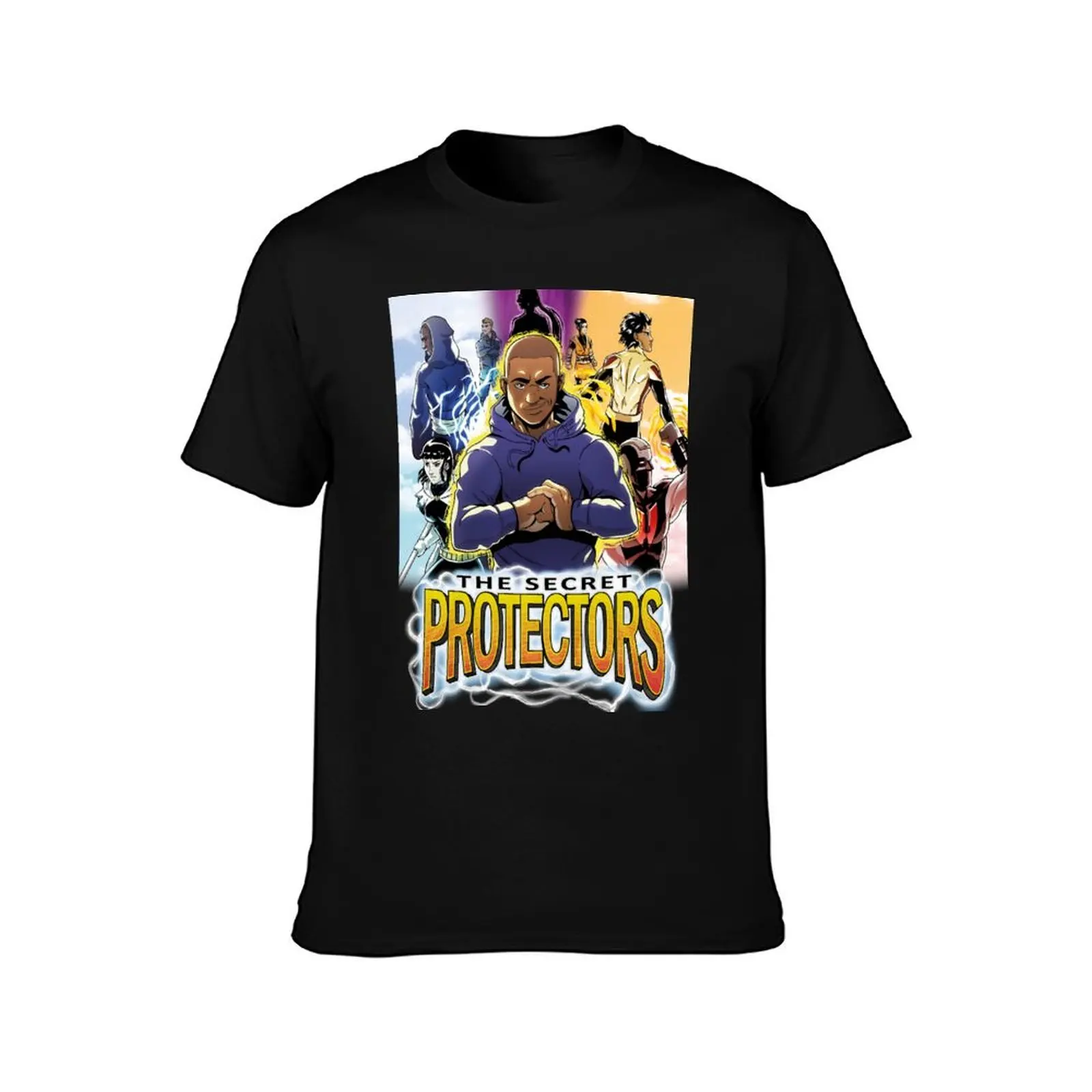 The Secret Protectors Volume 1 Cover T-Shirt Casual Loose Fit Short Sleeve T-Shirt