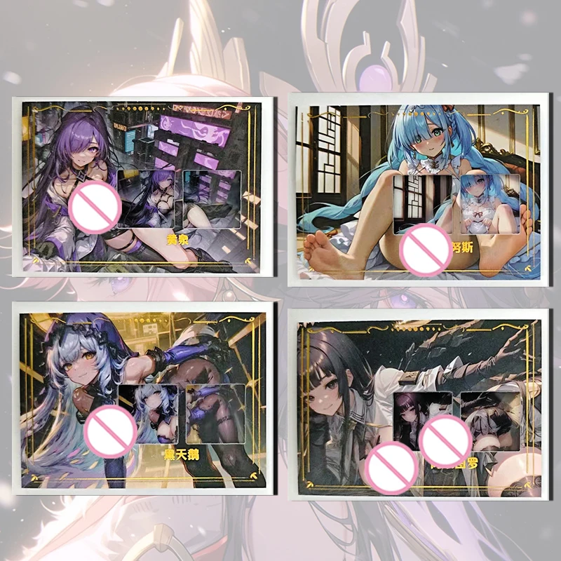 

NEW Anime Goddess Story Heart Film cards Herta Janus ACG sexy beauty boy Toy collection Birthday Christmas gifts