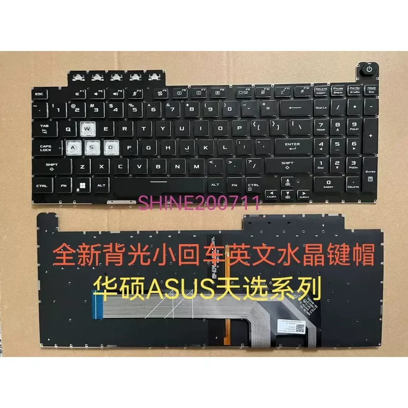 Keyboard for ASUS Flying Fortress 8FX506hm hc qm qr FX706 FA506IU II IV UI LU