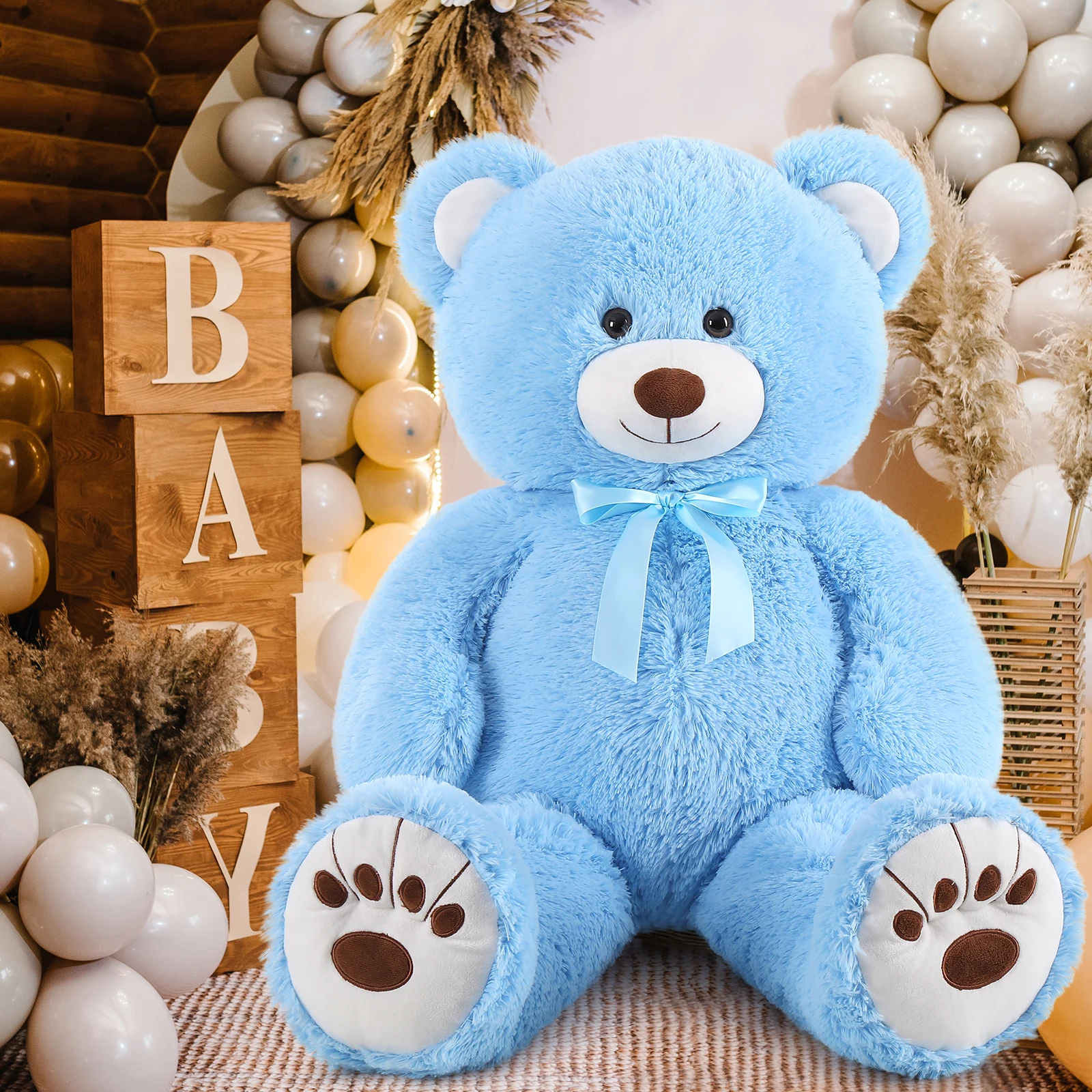 W302 Ultimate 8-częściowy Zestaw Gigantycznych Pluszaków - 89 cm Większe Jest Lepsze, Pluszaki, Najlepsze Niespodzianka na Boże Narodzenie, Urodziny