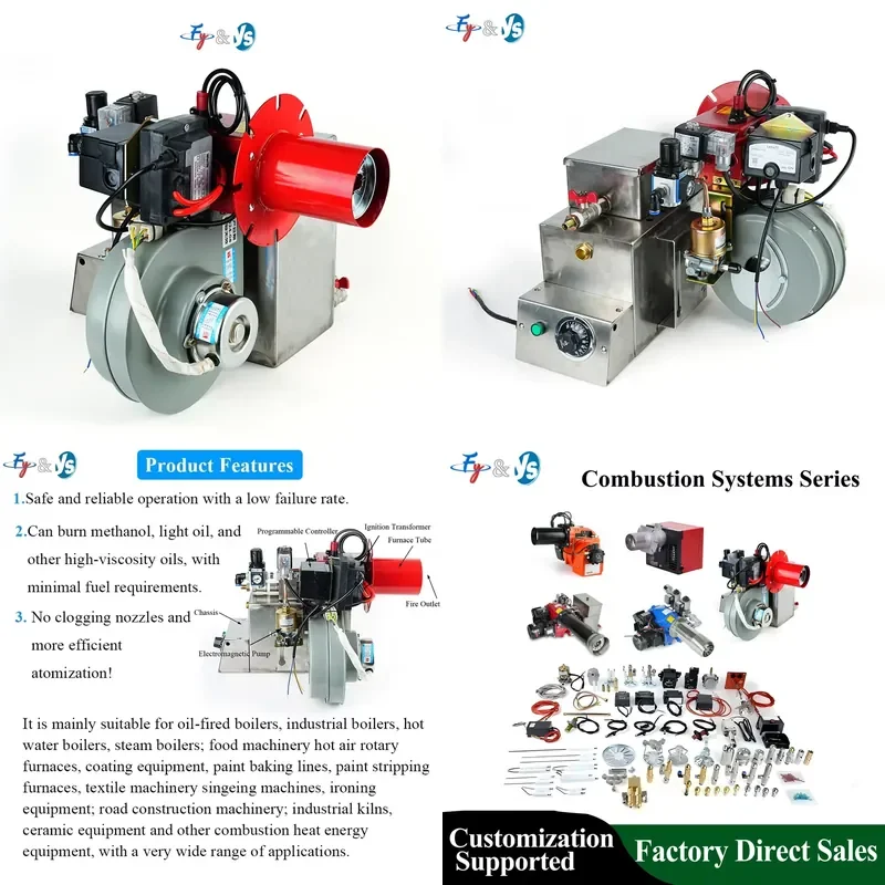 

Industrial 30,000~50,000kcal Stage Fire Waste Engine Oil Burner, Heavy Used Oil Burner Heating, Liquid Fuel Boiler