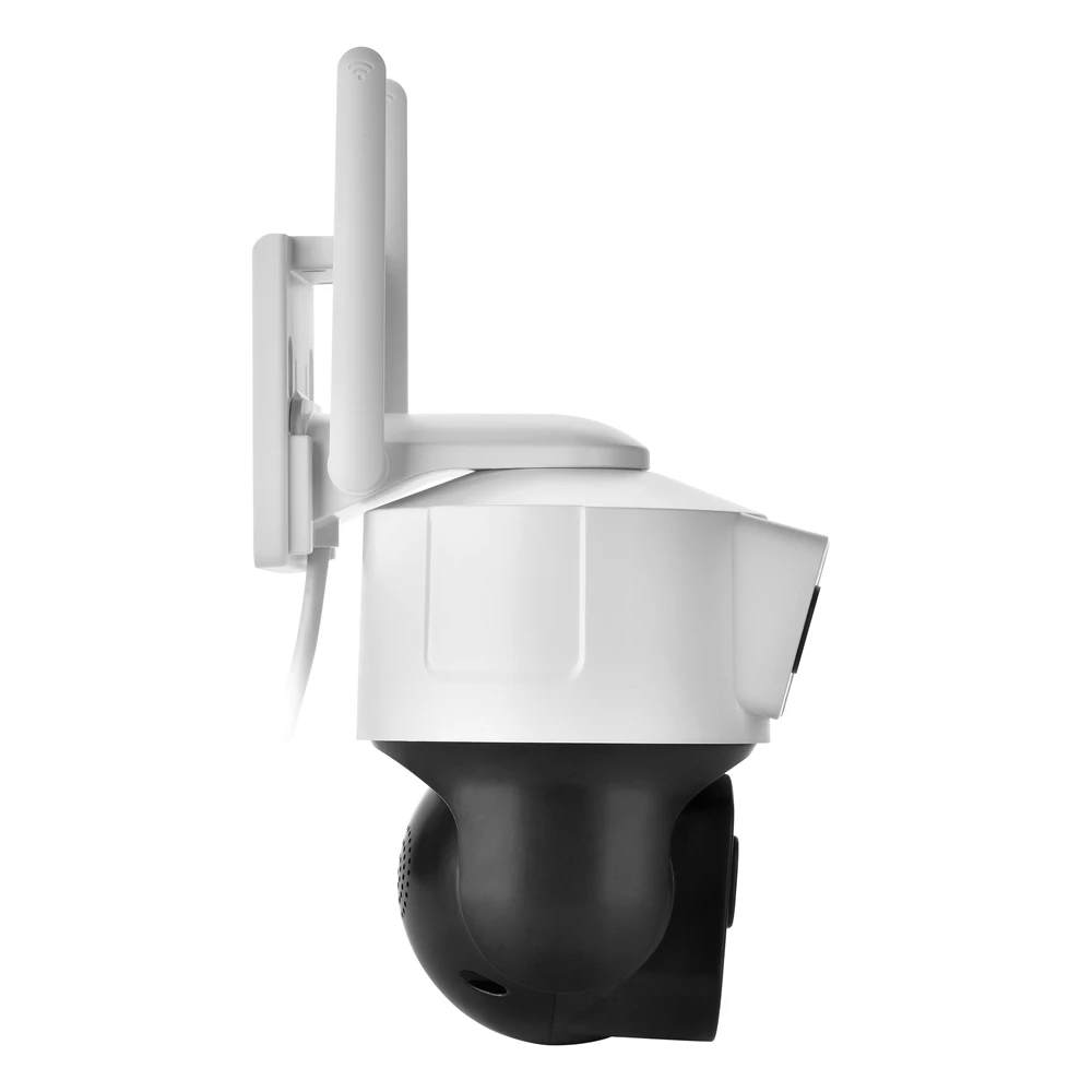 4MP Outdoor Dual Lens Security Camera ICSee Dual Screen Full Color Night Vision Waterproof Speed Dome Surveilance WIFI IP Camera