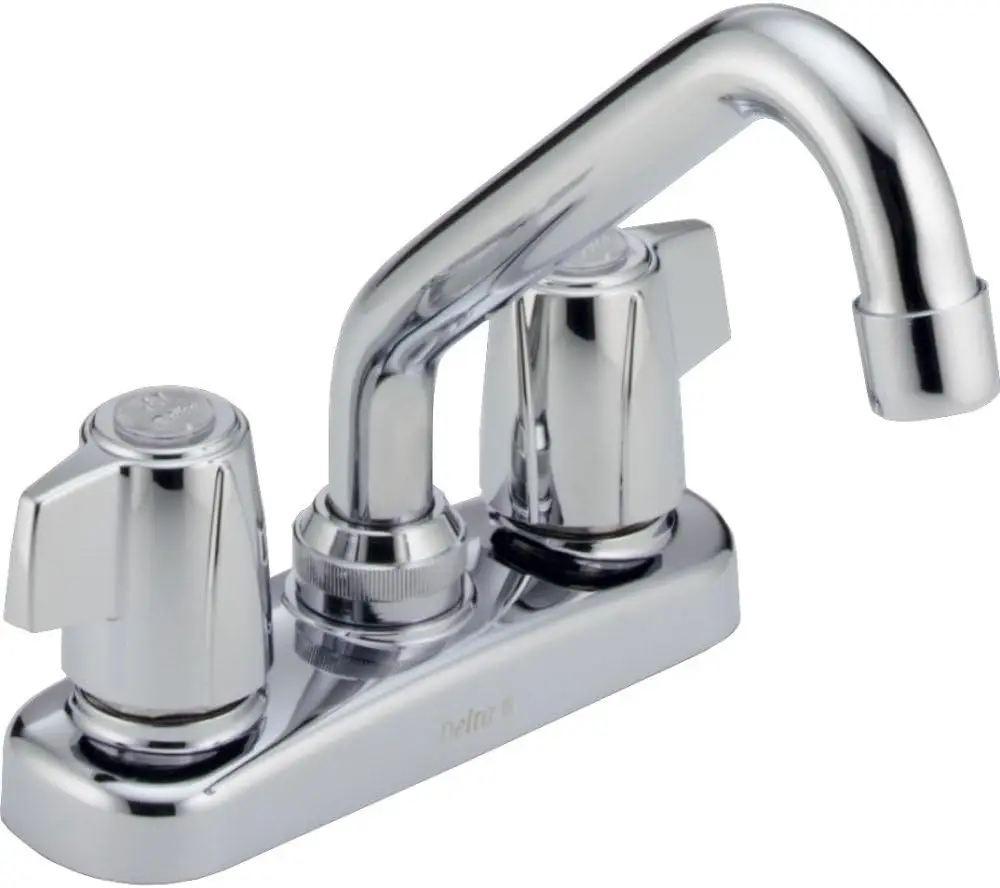 DELTA FAUCET 2133LF, 6,84 x 6,38 x 6,84 polegadas, Cromo