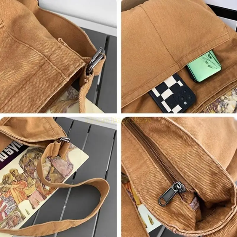 

X90D Crossbody Bags for Student Versatile Bag Large Capacity Travel Bag