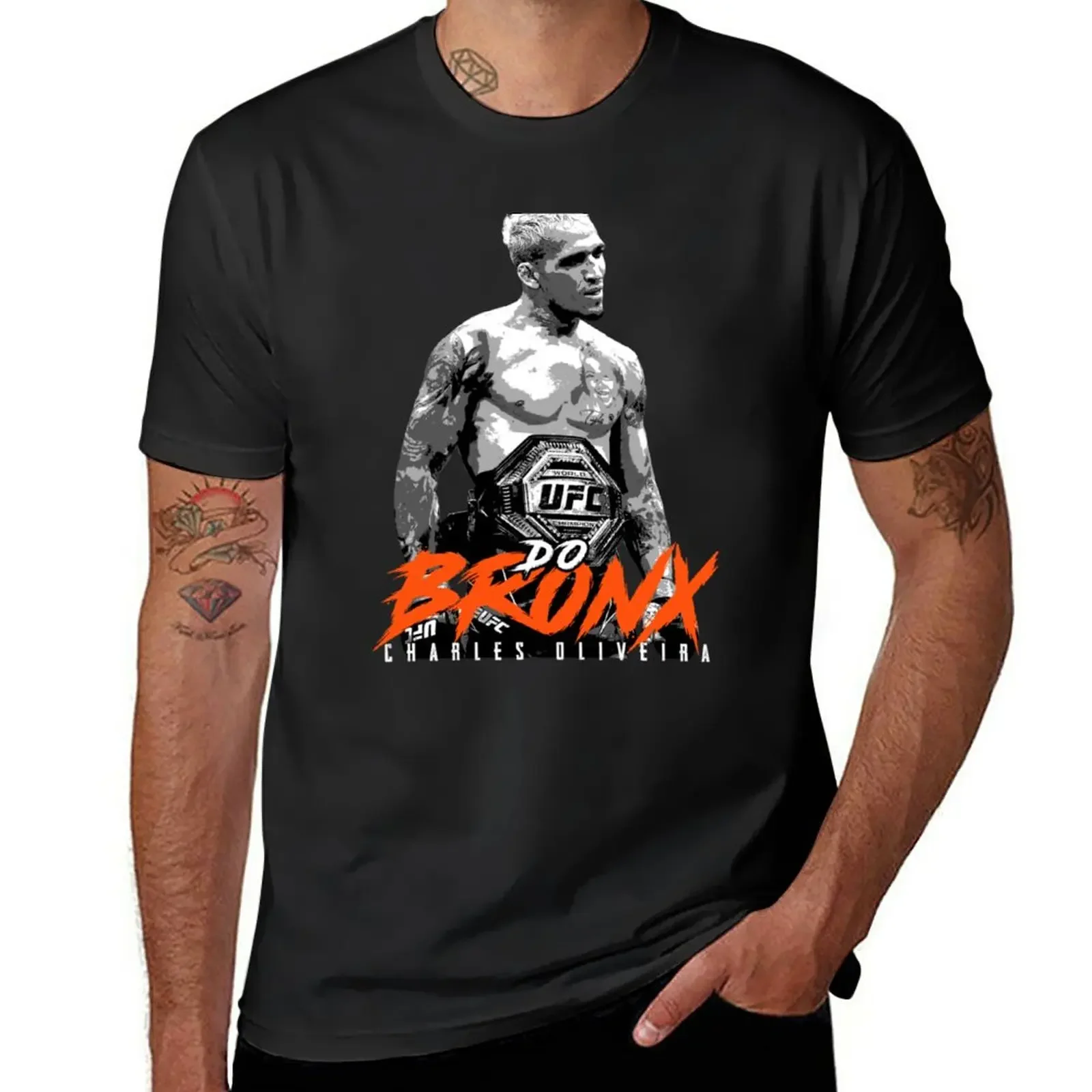 

Charles Oliveira Club T-Shirt sweat cute tops vintage clothes Men's clothing
