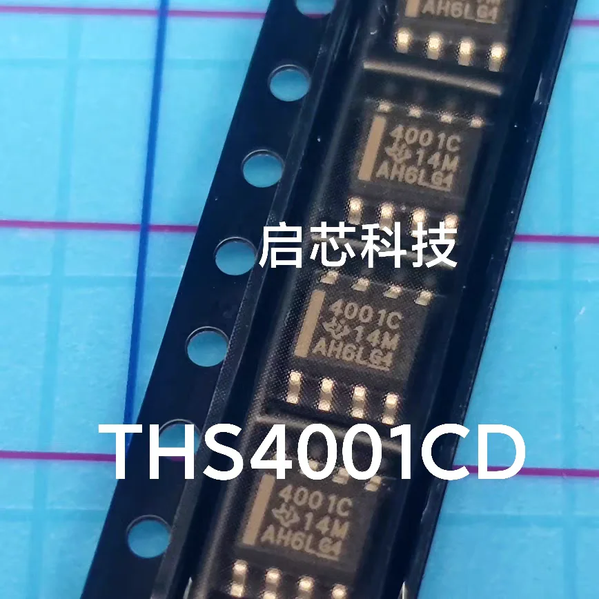 THS4001 THS4001CD Brand-New, Genuine, 270 MHz Voltage-Feedback Amplifier SOIC-8