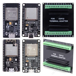 ESP32 Development Board Breakout Board GPIO 1 into 2 for 30Pin 38Pin TYPE-C Micro-USB CH340C CP2102 ESP-32S Development Board