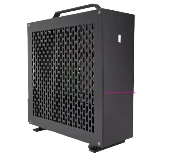 Spot Lzmod mini A24-V5 2.0 dual-slot single display 1u power supply itx chassis, double-sided chamfer