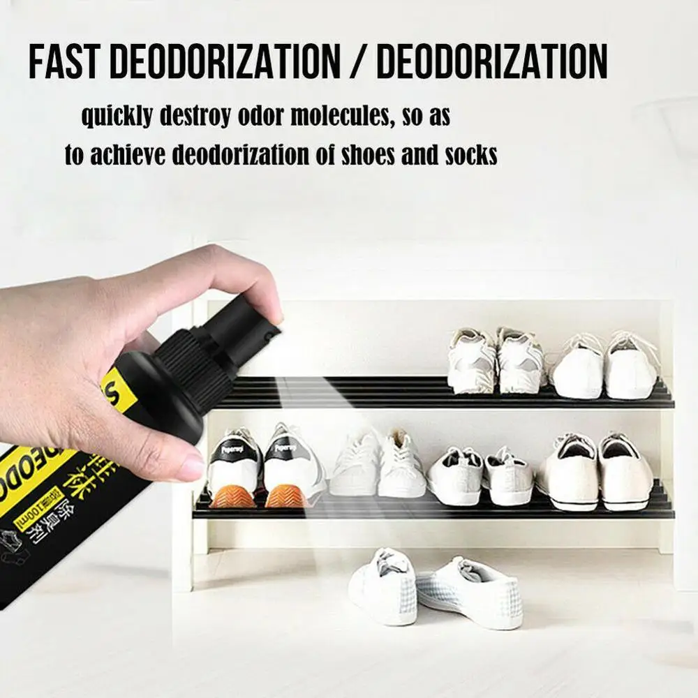 Socks Shoes Deodorant Spray Shoes Stink Freshener Socks Odor Remover Spray Refresh Antiperspirant Foot Sweat Odor Remover