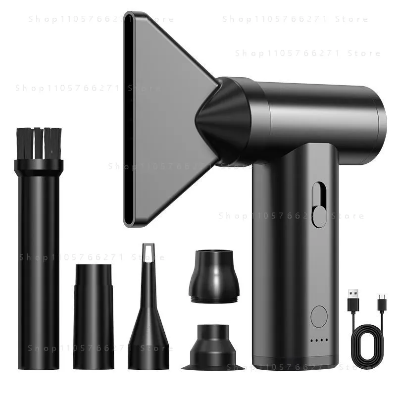 Portable Violent Turbo Jet Fan High Speed Handheld Blower for Camping Travel Dust Cleaning