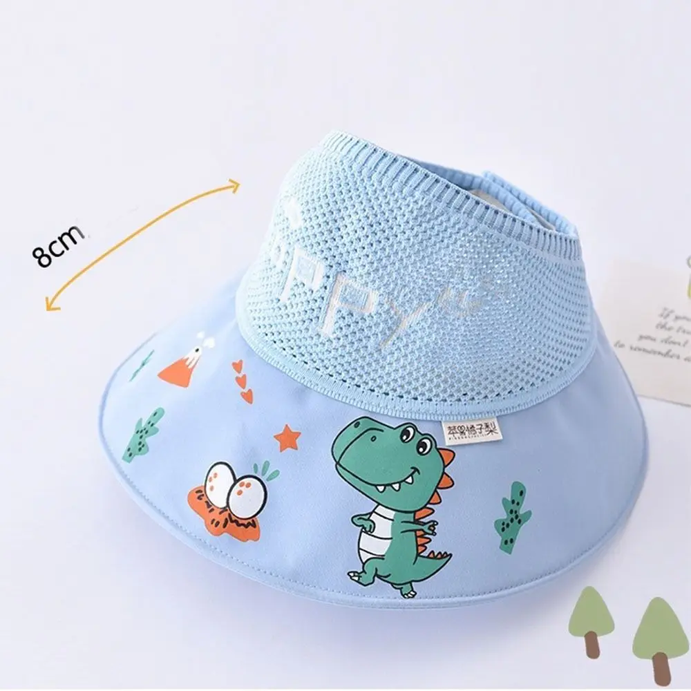 紫外線防止子供用サンハットつば広空頂夏ベビーサンハット薄型防風ロープ付きビーチキャップアウトドア