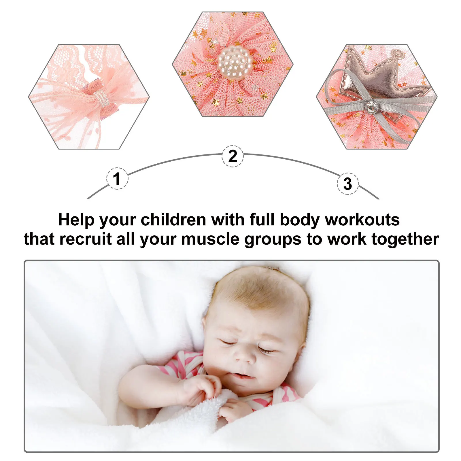 

3Pcs Newborn Baby Socks Set Lace Headbands Photography Outfits Gifts Newborn Photography Props Lace Hairbands Baby Headband