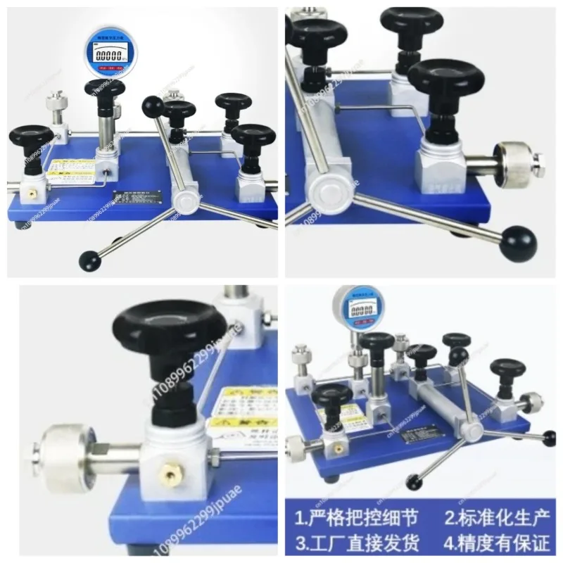 Gauge Verification Device Pressure Source Test Pump Desktop Pressure Calibration table Hydraulic Calibrator Pressure