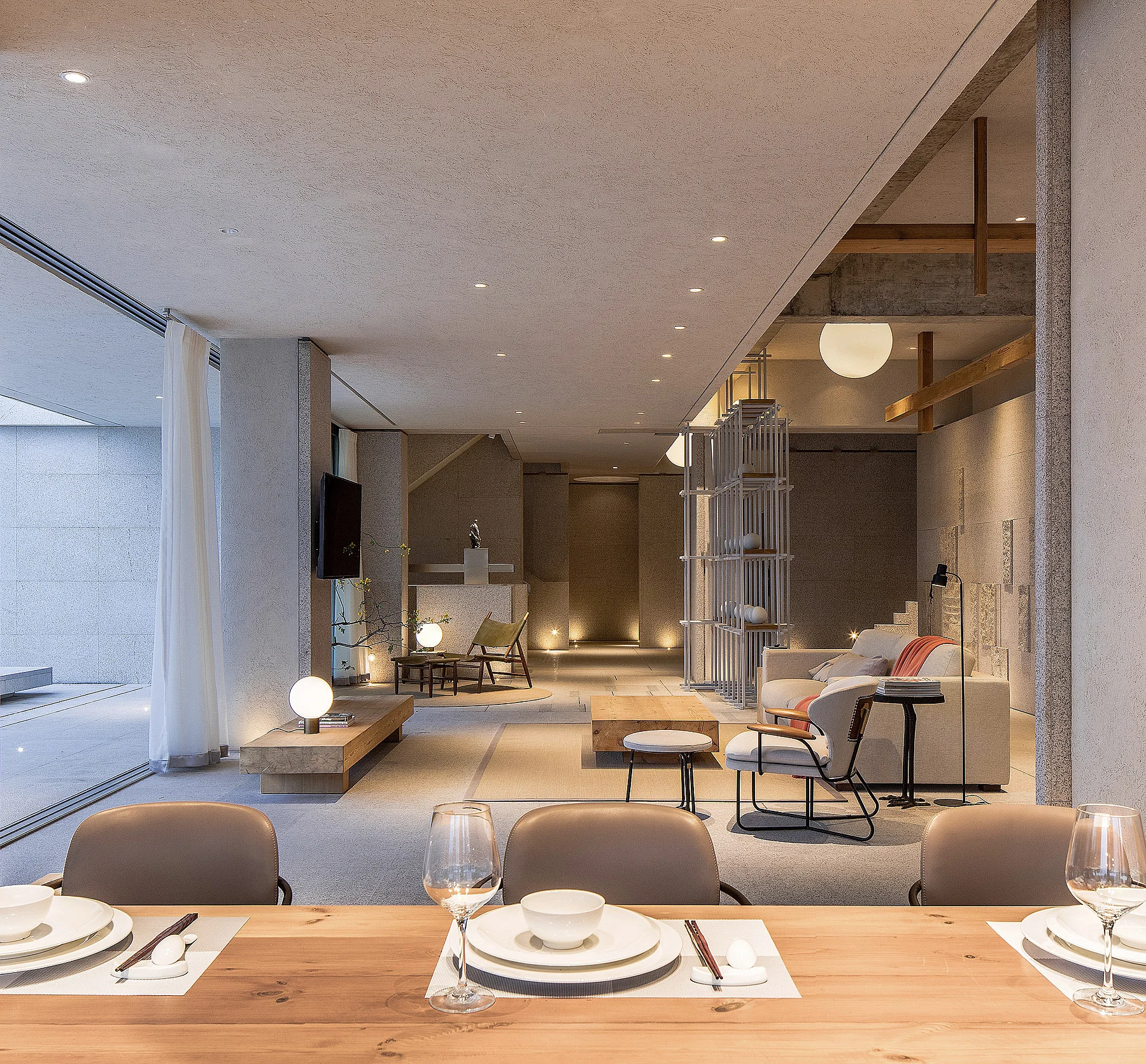 

Interior Design Service 3D Rendering Design Architecture Design for Modern House Living Room Kitchen