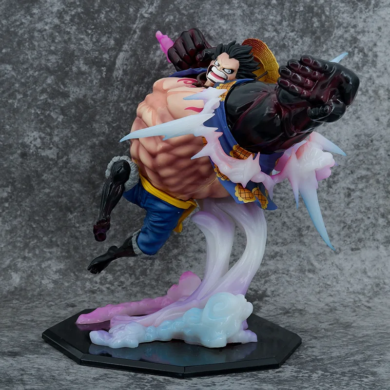 Anime One Piece Monkey D Luffy Battle Ver. Gk Gear 4 figurine modèle Collection poupées Statue jouets poupée enfants cadeaux