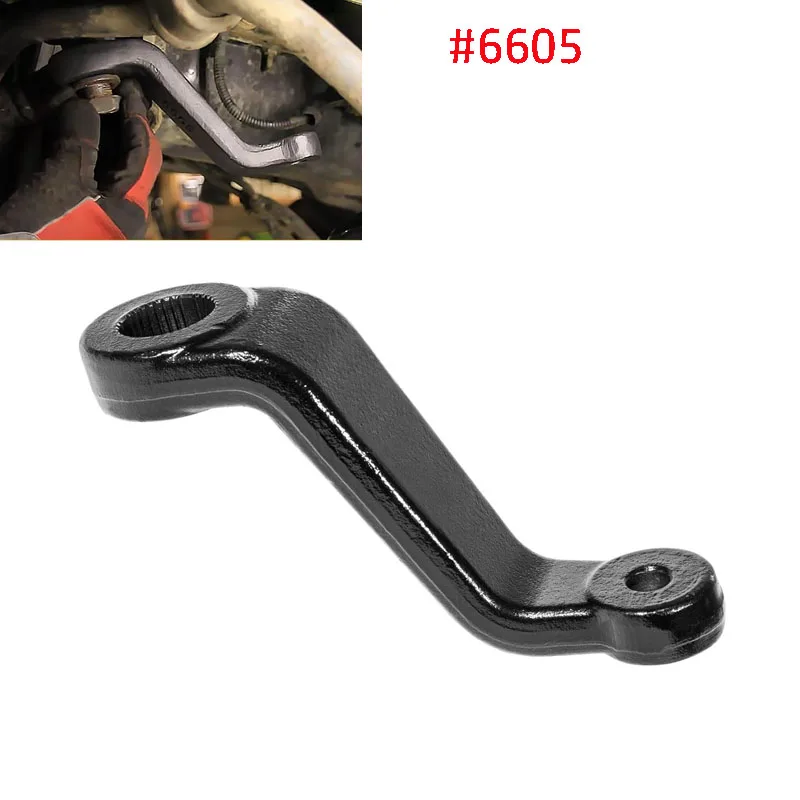 

6605 Drop Pitman Arm for 84-01 Jeep Cherokee XJ & Comanche MJ, for 87-06 Jeep Wrangler YJ & TJ, Jeep