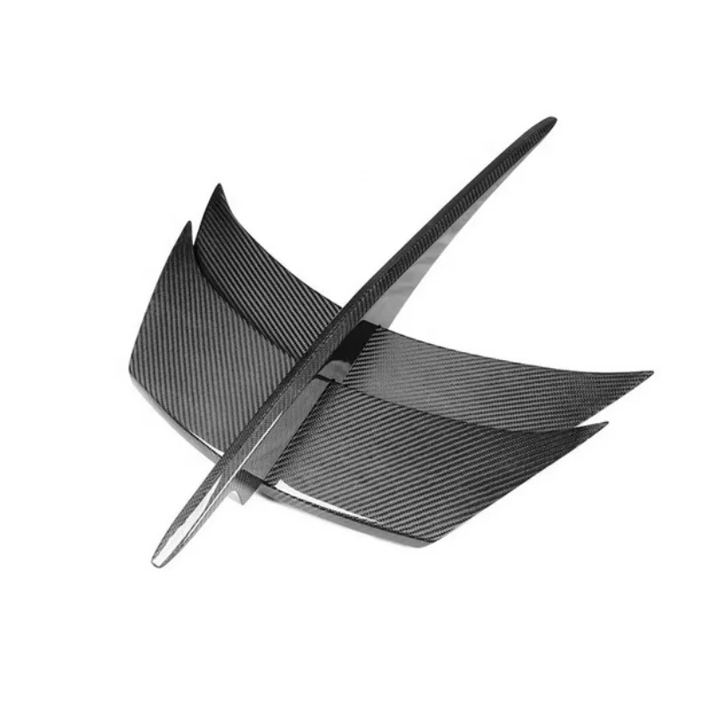 

For Ferrari F8 Tributo Spider High Quality PK Style Dry Carbon Fiber Front Hood Vent Trim