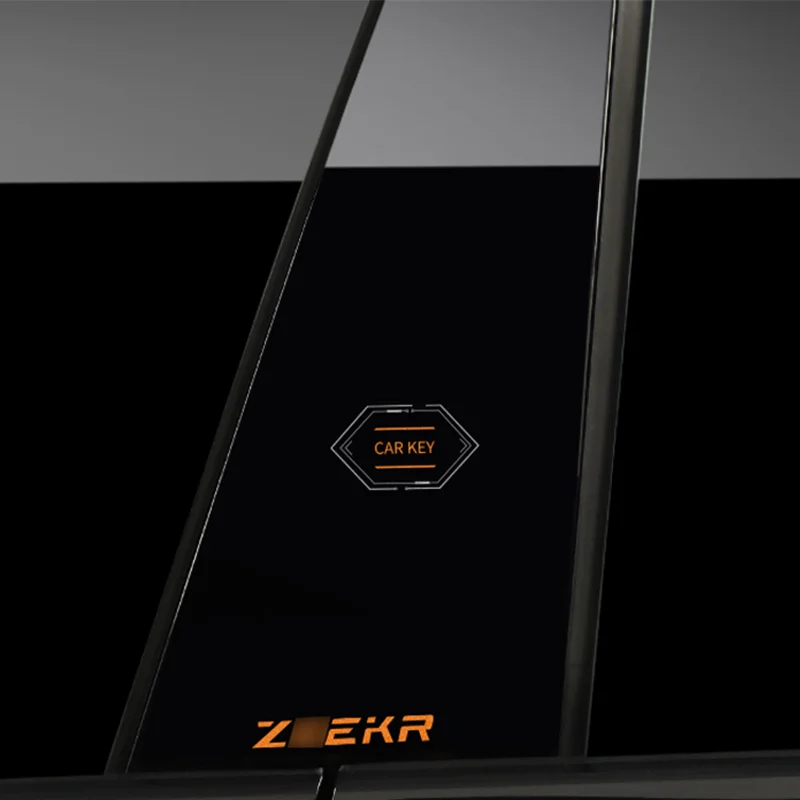 For zeekr 001 B-pillar and C-pillar anti-scratch protection sticker Exterior Modification Accessories