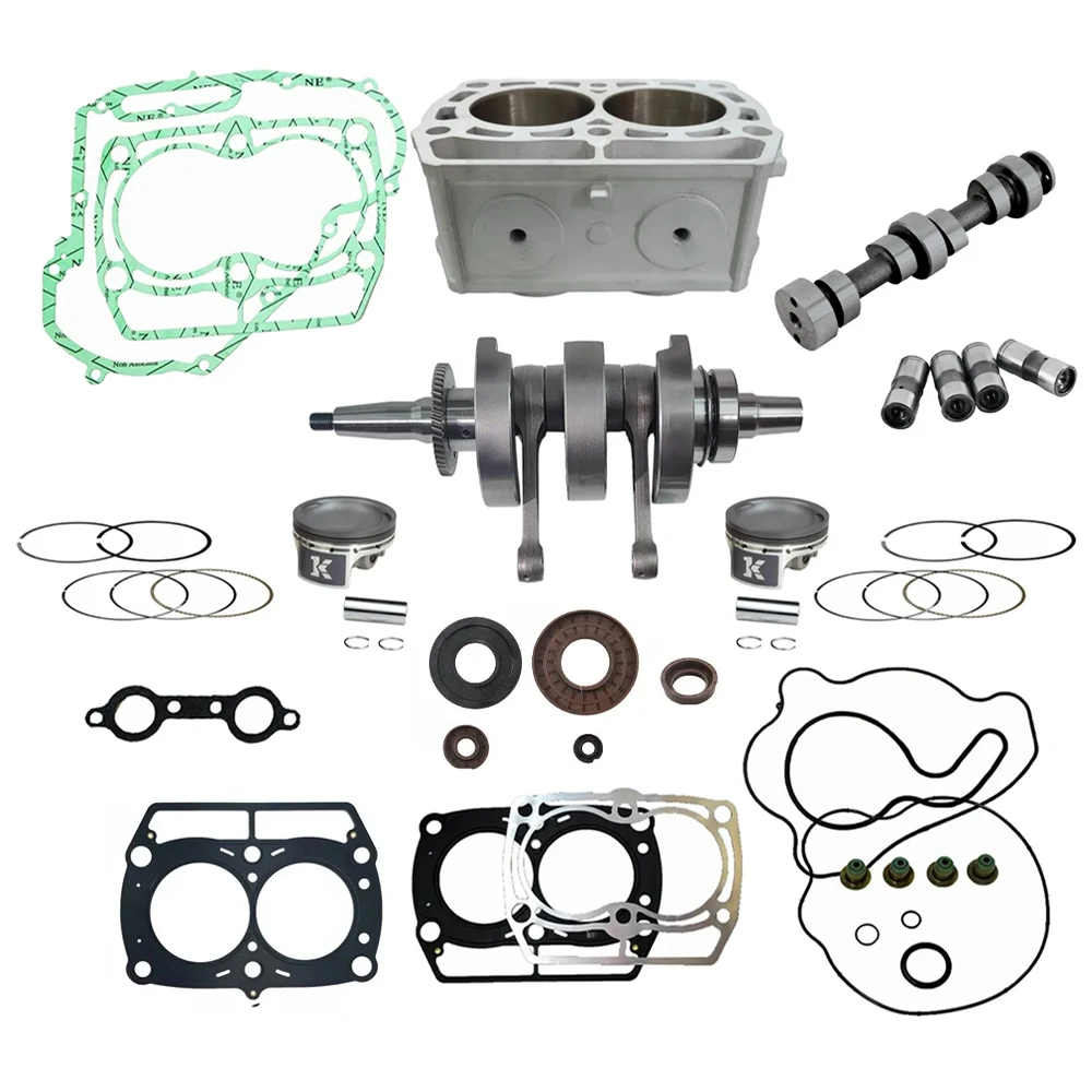 Engine Parts Crankshaft Cylinder Gasket Racing Camshaft Set For Polaris RZR Ranger Sportsman 800 2007-2014 OEM 1204334