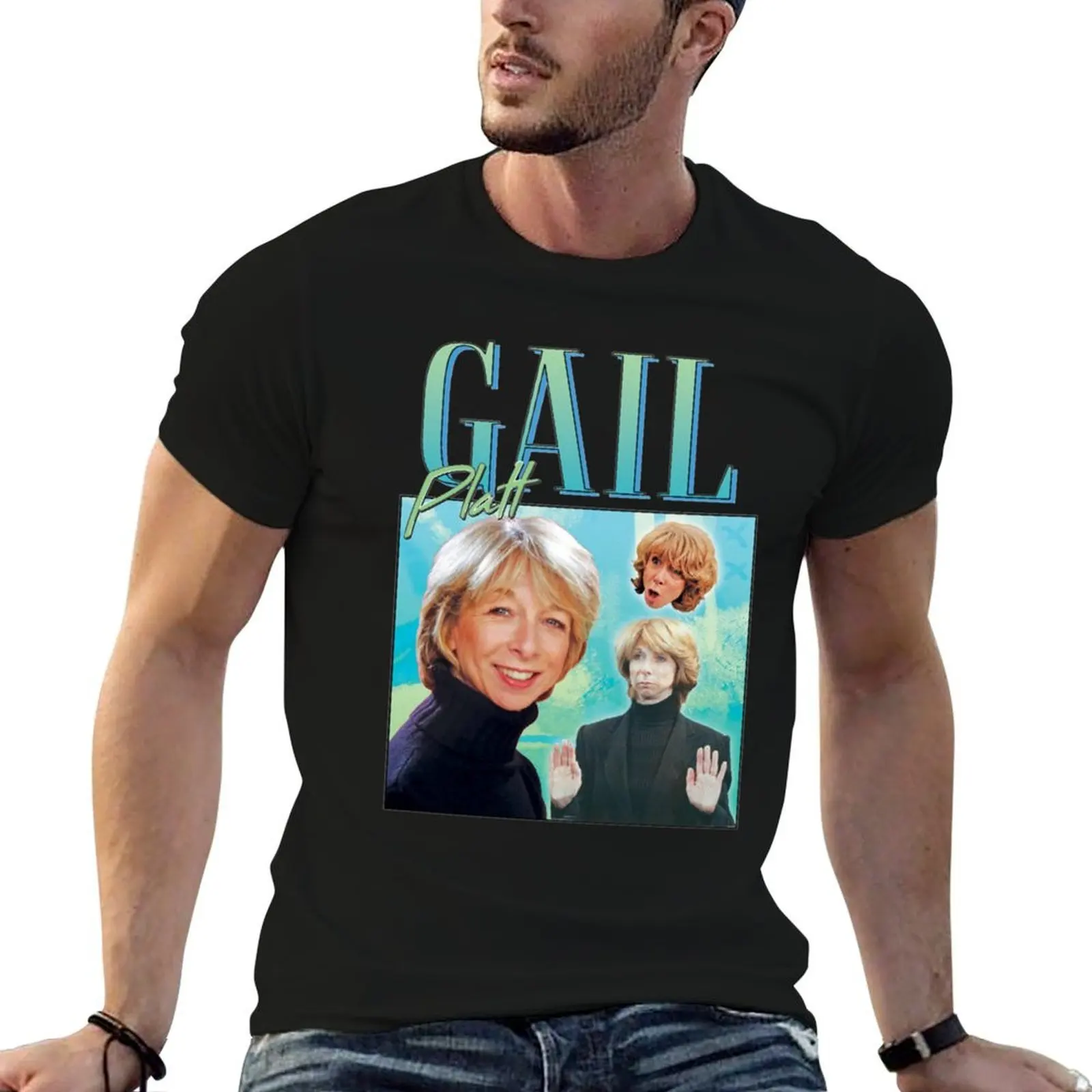 Gail-Platt-Homage T-Shirt t shirts cotton 100% t shirt for man 100 percent cotton T-Shirt
