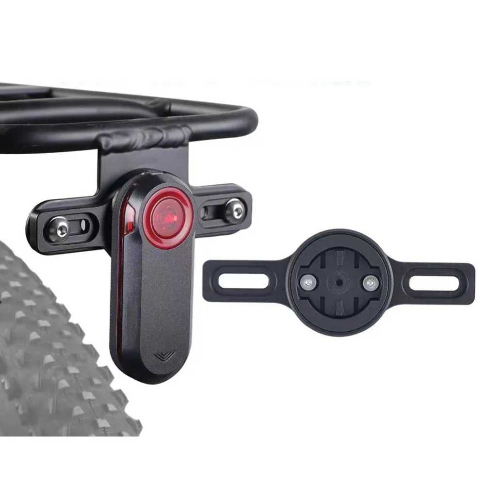 Fahrrad-Gepäckträger-Rücklichthalterung, kompatibel mit Garmin Varia Radar-Rücklichtadapter