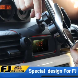 Phone Holder For Toyota FJ Cruiser 2007-2021 Gravity Car Phone Air Vent Mount Bracket Mobile Phone Holder Support Accessories