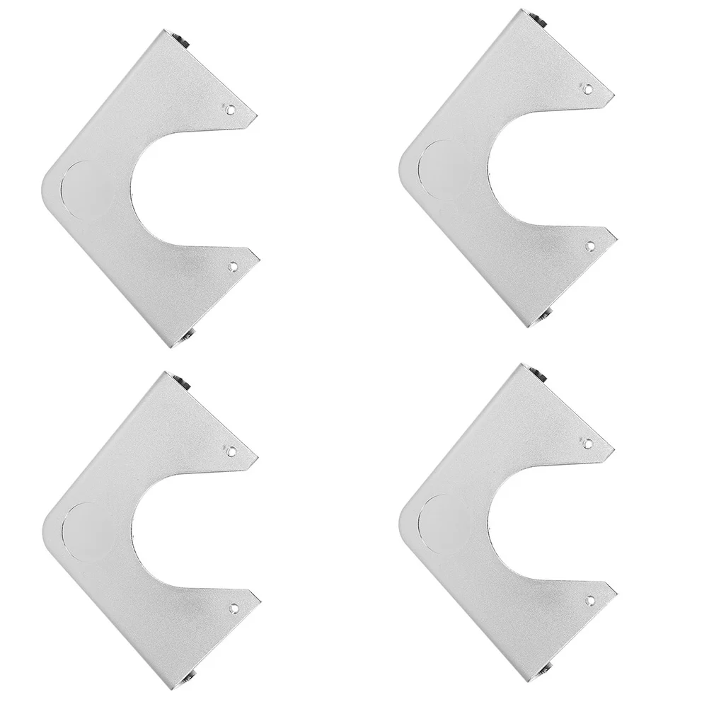 

4 Pcs Corner Plate Pool Table Chrome Corners For Billiard Pocket Hardware Protectors