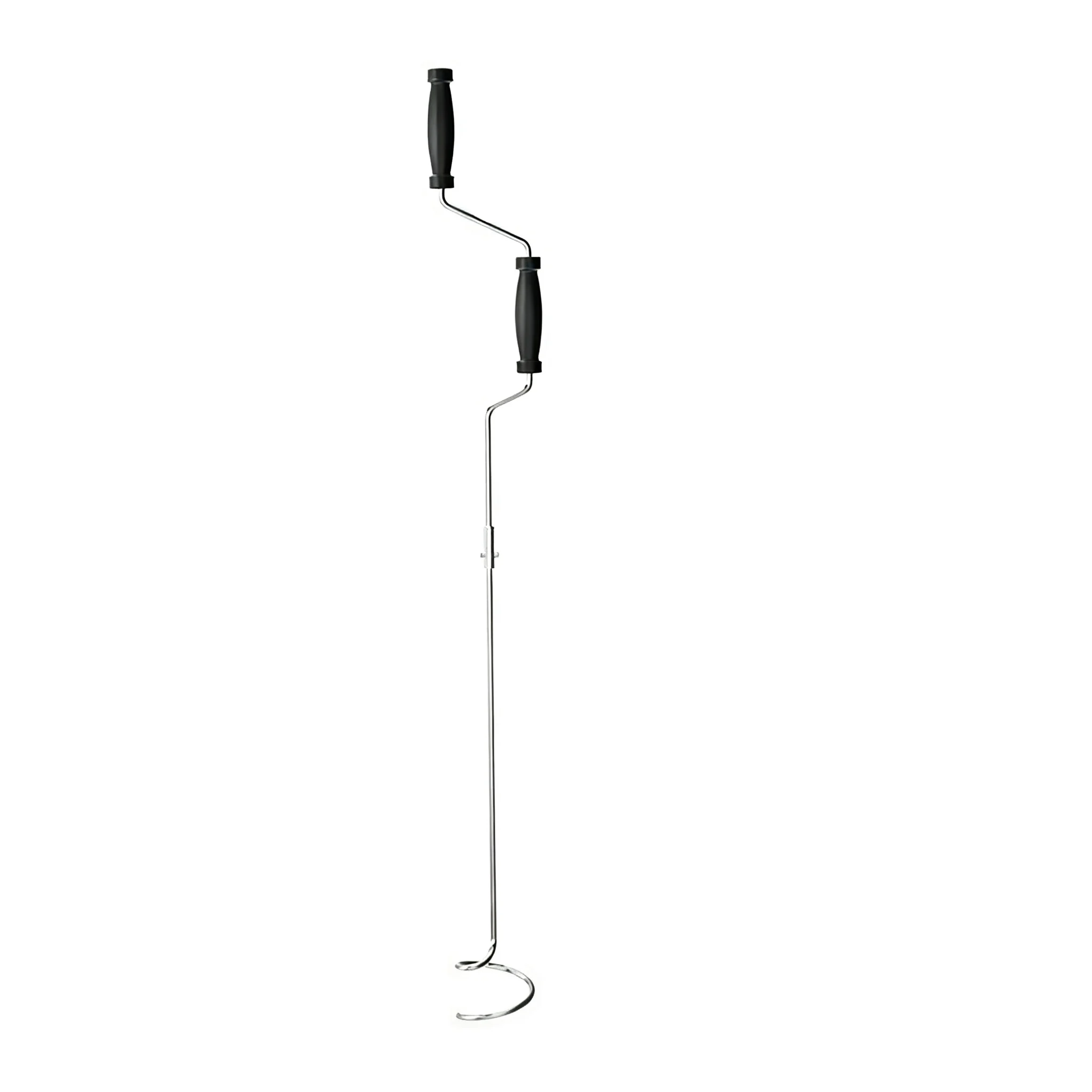 Spiral Compost Mixer Stainless Steel Compost Crank Garden Stirrer Solid Steel